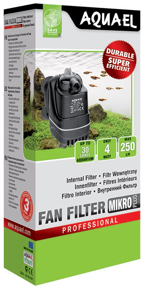 AquaEl Fan micro plus 250 l/t